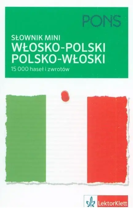 Słownik mini włosko-polski, polsko-włoski - praca zbiorowa