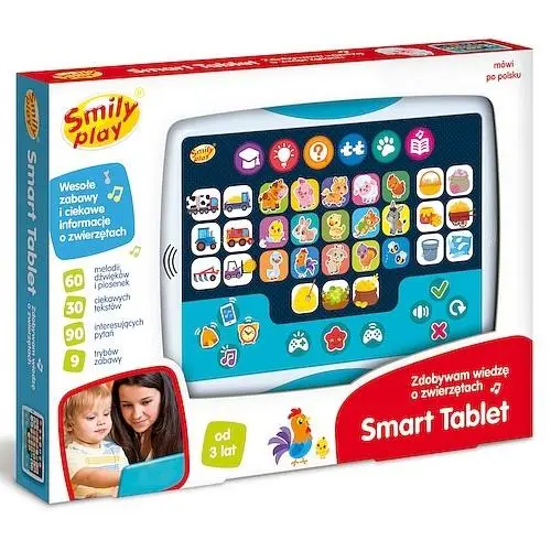 Smart tablet zdobywam wiedzę o zwierzętach - Smily Play