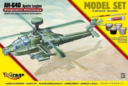 Śmigłowiec Szturmowy "AH-64D APACHE" - Mirage Hobby