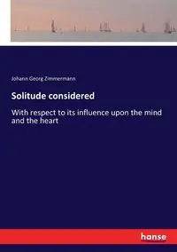 Solitude considered - Zimmermann Johann Georg