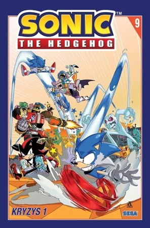 Sonic the Hedgehog T.9 Kryzys cz.1 - Ian Flynn, Tracy Yardley, Adam Bryce Thomas