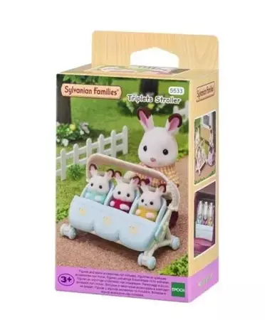 Spacerówka dla trojaczków - Sylvanian Families