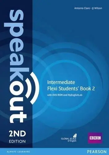 Speakout 2ed Intermediate Flexi SB 2+DVD+MyEngLab - Antonia Clare, J. J. Wilson