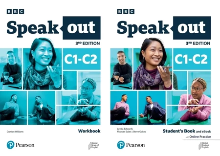 Speakout 3rd Edition C1-C2 Komplet Pearson