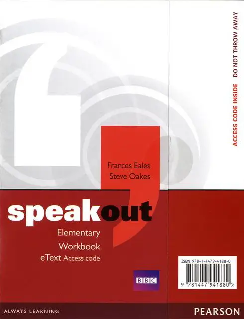 Speakout Elementary Workbook eText Access Card - Frances Eales, Steve Oakes