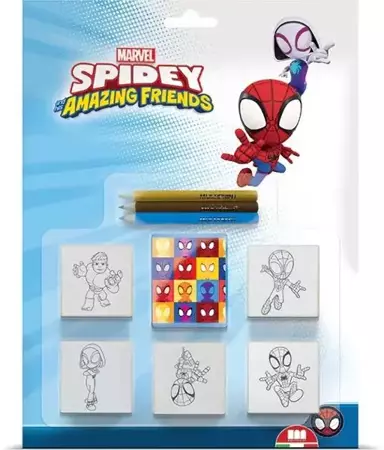 Spidey - pieczątki 5szt - Multiprint