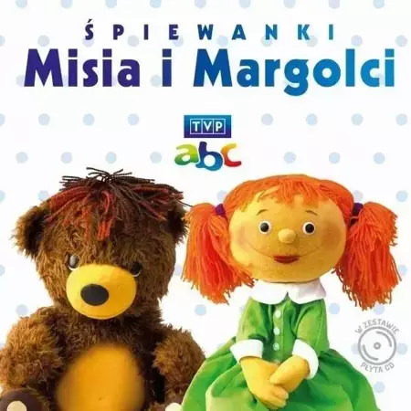 Śpiewanki Misia i Margolci książka + CD - Miś i Margolcia