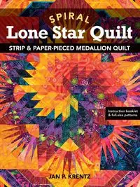 Spiral Lone Star Quilt - Print-On-Demand Edition - Jan Krentz