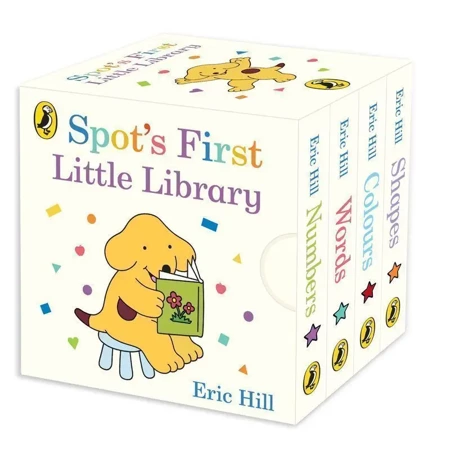 Spot's First Little Library wer. angielska - Eric Hill