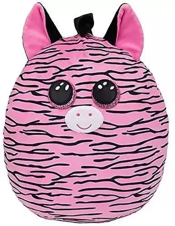 Squish-a-Boos Zoey różowa zebra 22cm - TY