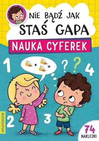 Staś Gapa. Nauka cyferek - praca zbiorowa