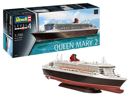 Statek pasażerski Queen Mary 2 - Revell