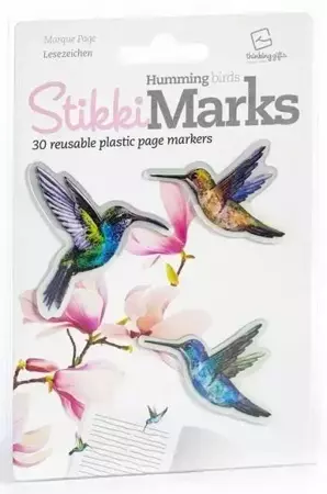 StikkiMarks Hummingbirds Zakładki Kolibry - Thinking Gifts