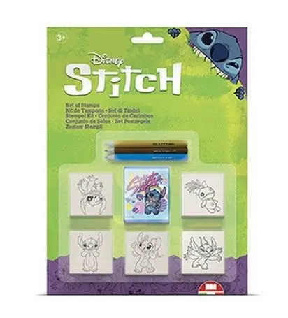 Stitch - Pieczątki 5szt - Multiprint