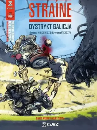 Straine. Dystrykt Galicja (okładka A) - Krzysztof Tkaczyk, Bartosz Minkiewicz