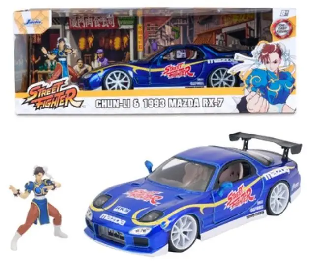 Street Fighter 1993 Mazda RX7 1:24 - Jada