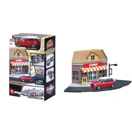 Street Fire Bburago City Kiosk Store 1:43 BBURAGO - BBurago