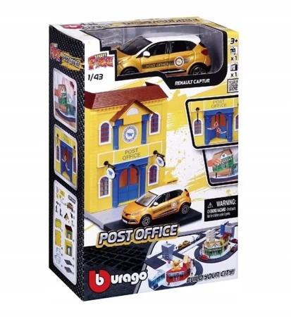 Street Fire Bburago City Post Office 1:43 BBURAGO - BBurago