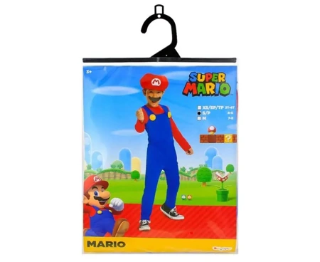 Strój Mario Fancy Nintendo rozm.S - Godan