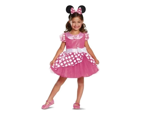 Strój Minnie Pink Deluxe rozm. S 5-6 lat - Godan