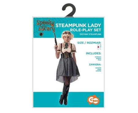 Strój dla dorosłych Steampunk rozm. M - Godan