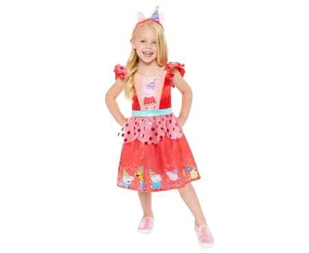 Strój dla dzieci Peppa Pig Party Dress 2-3 lat - Amscan