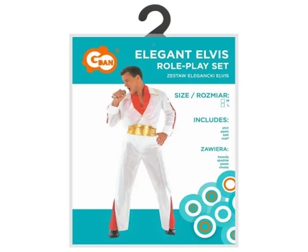 Strój elegancki Elvis rozm. L - Godan