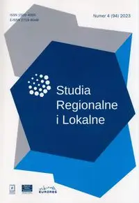 Studia Regionalne i Lokalne 4/2023 (94)