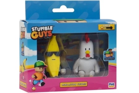 Stumble Guys Mini Action Figures 2 Pack Banana Guy Chicken - PMI Kids World