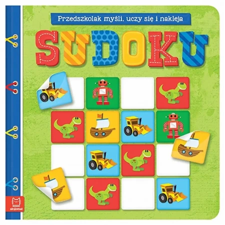 Sudoku. Myślę, bawię się i naklejam - praca zbiorowa