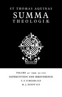 Superstition and Irreverence - Thomas Aquinas