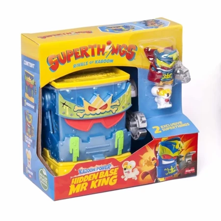 Superthings Hidden Base Mr. King - Magic Box Toys Polska (L)