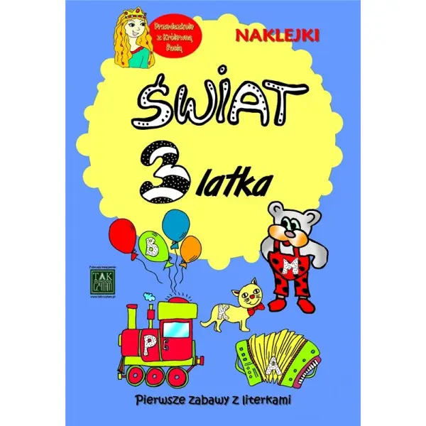 Świat 3-latka. Pierwsze zabawy z literkami - PRACA ZBIOROWA