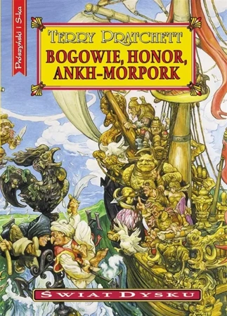 Świat Dysku T.21 Bogowie, honor, Ankh-Morpork - Terry Pratchett