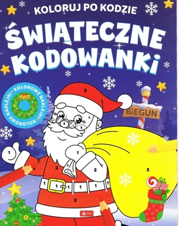 Świąteczne kodowanki. Koloruj po kodzie - Opracowanie zbiorowe