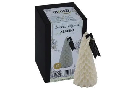 Świeczka naturalna wolnostojąca sojowa Albero - MiMoCandles