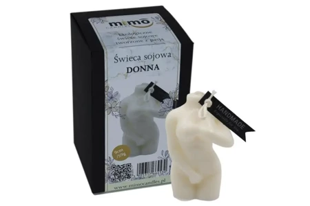 Świeczka naturalna wolnostojąca sojowa Donna - MiMoCandles