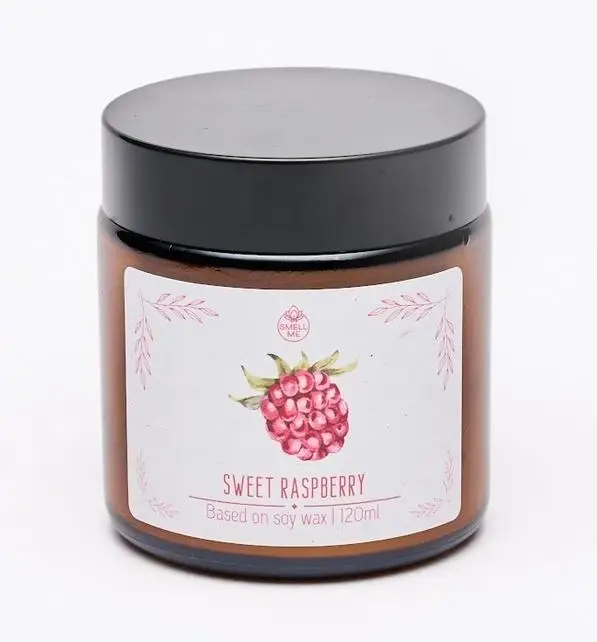 Świeczka zapachowa Sweet Raspberry 120ml - Smell Me