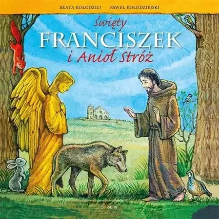 Święty Franciszek i Anioł Stróż Beata Kołodziej - Beata Kołodziej