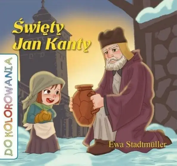 Święty Jan Kanty - kolorowanka - Ewa Stadtmuller