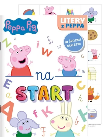 Świnka Peppa. Na start 6. Litery z Peppą - praca zbiorowa