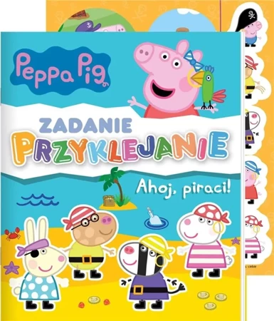 Świnka Peppa. Zadanie Przyklejanie cz.6 - praca zbiorowa