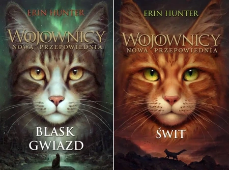 Świt + Blask gwiazd. Nowa przepowiednia. Tom 3-4 - Hunter Erin