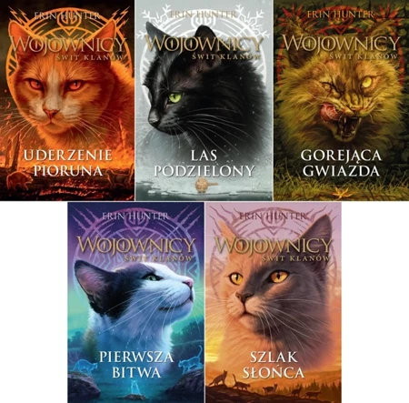 Świt klanów. Tom 1-5, Erin Hunter - Erin Hunter