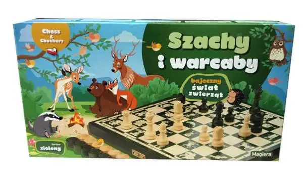 Szachy i warcaby bajka 25cm - Rafał Magiera