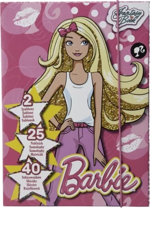 Szkicownik Barbie ( 2 szablony) - MULTIGRA