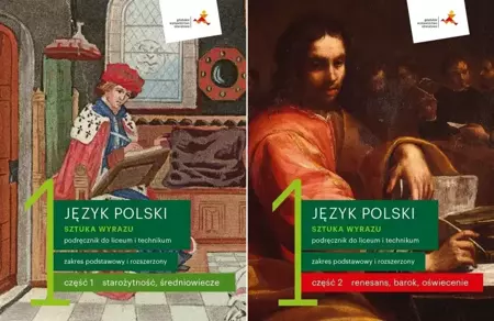 Sztuka wyrazu 1 Podręcznik Cześć 1 + 2 ZPiR GWO - Katarzyna Budna, Beata Kapela-Bagińska, Jolanta M