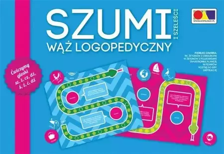 Szumi i szeleści - wąż logopedyczny - KOMLOGO