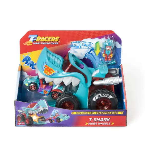 T-Racers Mega Wheels - T-Shark - Magic Box Toys Polska (L)