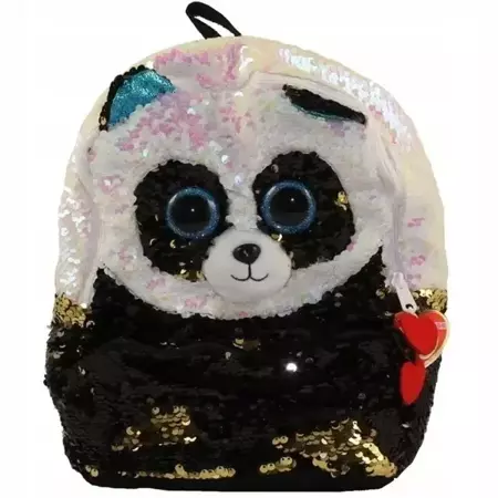 TY Fashion duży cekinowy plecak Bamboo Panda